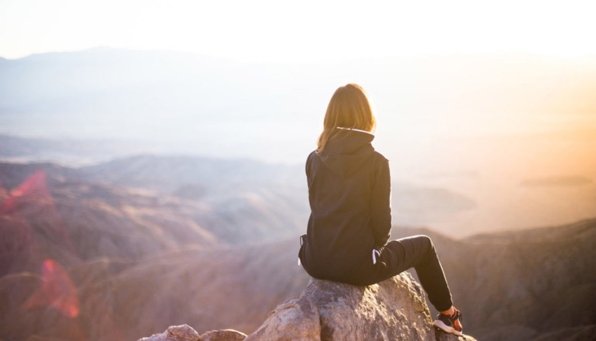 Sunrise From The Top of Mountain